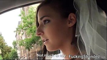 play She has emotions because she is at the wedding and her lover wants to fuck her in the ass
