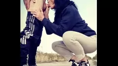 play Gabriella Lunas Takes it to the Road: Cumshot Blowjob and Doggystyle